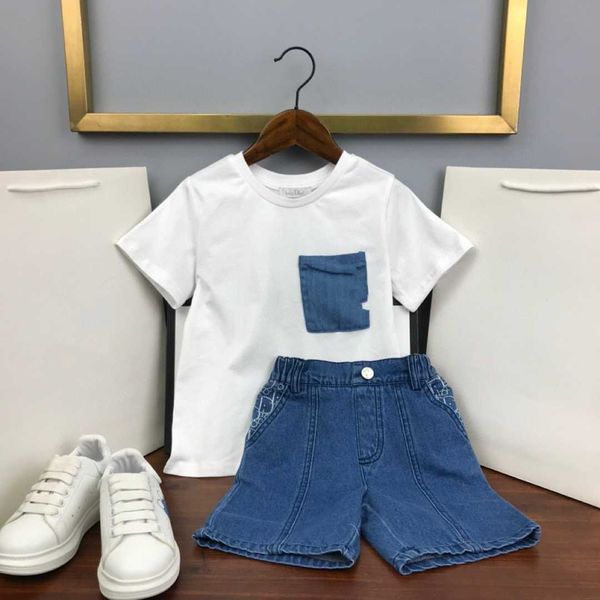 clothing sets spring and summer children's denim suit men's women's fresh sports casual comfort, White
clothing sets spring and summer children's denim suit men's women's fresh sports casual comfort, White