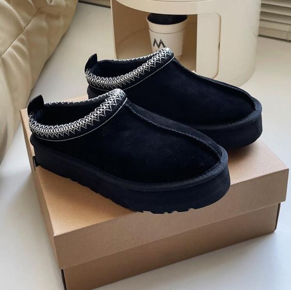slippers tasman slippers chestnut fur womens tazz slides sheepskin shearling classic mules ultra mini platform boot slip-on shoes suede uppe, Black
slippers tasman slippers chestnut fur womens tazz slides sheepskin shearling classic mules ultra mini platform boot slip-on shoes suede uppe, Black