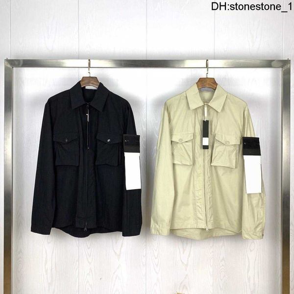 2023 designer stone pocket jackets island fashion jacket long sleeve zipper badges men casual coat windbreaker embrodiery mens shirts coats9, Black;brown
2023 designer stone pocket jackets island fashion jacket long sleeve zipper badges men casual coat windbreaker embrodiery mens shirts coats9, Black;brown