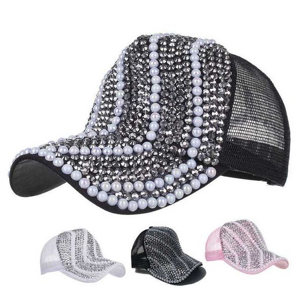 ball caps summer hats for women pearl diamond baseball cap snapback kpop fashion designer visors outdoor hip hop sunhat snapback lady caps l, Blue;gray
ball caps summer hats for women pearl diamond baseball cap snapback kpop fashion designer visors outdoor hip hop sunhat snapback lady caps l, Blue;gray