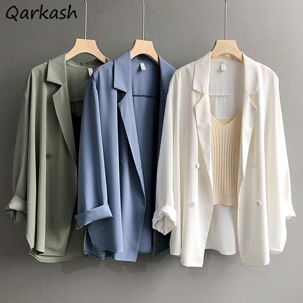 womens suits blazers women loose solid doublebreasted chic korean fashion allmatch casual harajuku office lady streetwear outwear ins 230228, White;black
womens suits blazers women loose solid doublebreasted chic korean fashion allmatch casual harajuku office lady streetwear outwear ins 230228, White;black