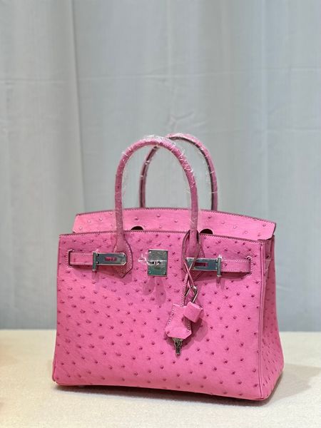 25cm totes real ostrich skin fully handmade luxury purse women fashion bag imported leather wax line stitching designers handbag man colors
25cm totes real ostrich skin fully handmade luxury purse women fashion bag imported leather wax line stitching designers handbag man colors