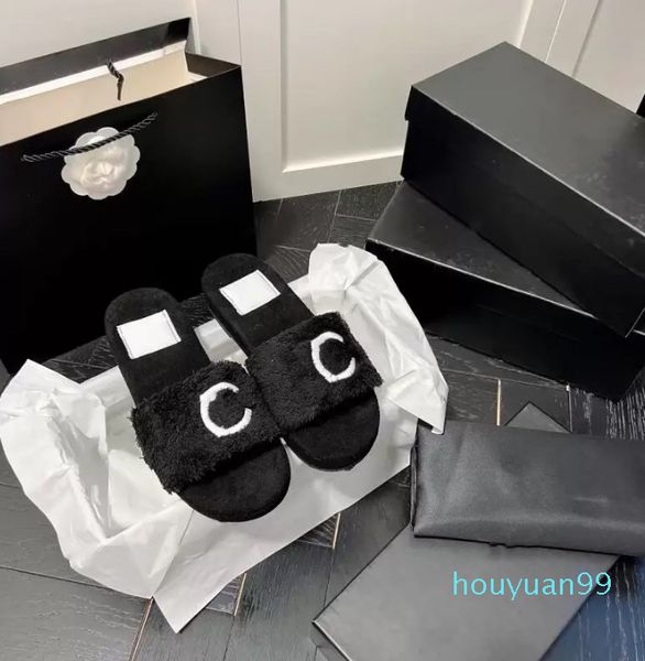 designer wool slippers fur slides solid color fashion womens flat bottom slipper winter home plush warmth flip-flops sandals, Black
designer wool slippers fur slides solid color fashion womens flat bottom slipper winter home plush warmth flip-flops sandals, Black
