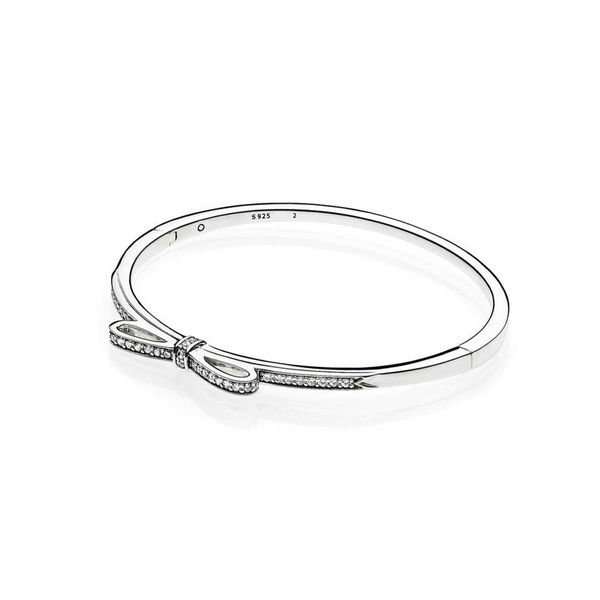 sparkling bow bangle bracelet real sterling silver for pandora cz diamond wedding designer jewelry for women girlfriend gift bowknot, Black
sparkling bow bangle bracelet real sterling silver for pandora cz diamond wedding designer jewelry for women girlfriend gift bowknot, Black