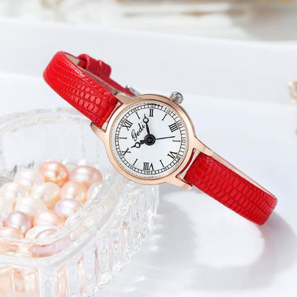 gedi 2023 new fall watch fashion design retro style quartz women's simple temperament watch birthday gift 14011, Slivery;golden
gedi 2023 new fall watch fashion design retro style quartz women's simple temperament watch birthday gift 14011, Slivery;golden