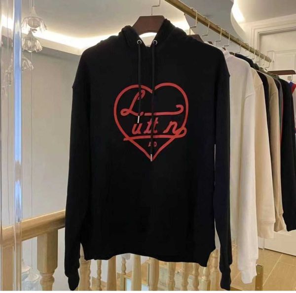 men's and women's hooded sweatshirt designer pullover print big coat early spring autumn winter fashion couple style, Black
men's and women's hooded sweatshirt designer pullover print big coat early spring autumn winter fashion couple style, Black