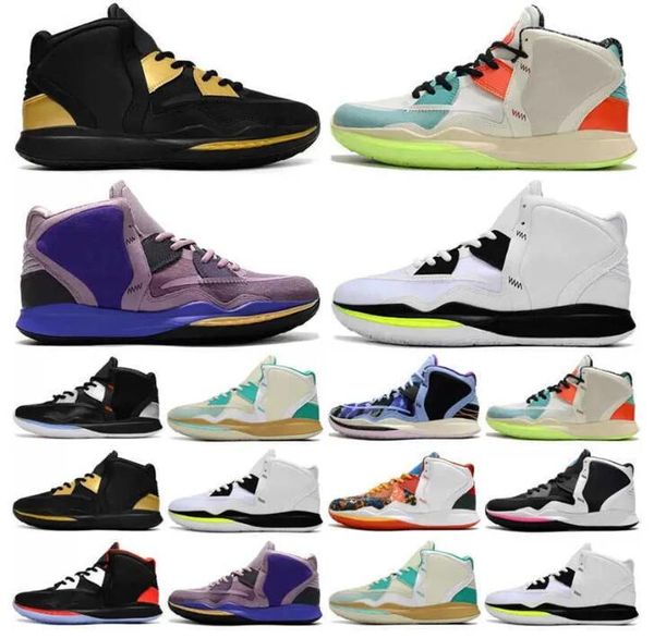 kyries 8 8s men basketball shoes flytrap iv ep mens sports sneakers fire and ice keep sue fresh aluminum mens trainers sneakers runners size, Black
kyries 8 8s men basketball shoes flytrap iv ep mens sports sneakers fire and ice keep sue fresh aluminum mens trainers sneakers runners size, Black