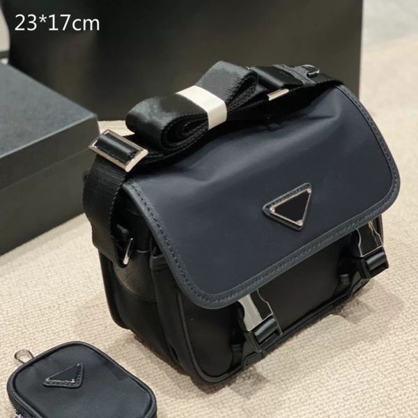 2022 designer mens black briefcases brand crossbody shoulder bags nylon messenger bag 2-piece purses casual style with small purse triangle
2022 designer mens black briefcases brand crossbody shoulder bags nylon messenger bag 2-piece purses casual style with small purse triangle