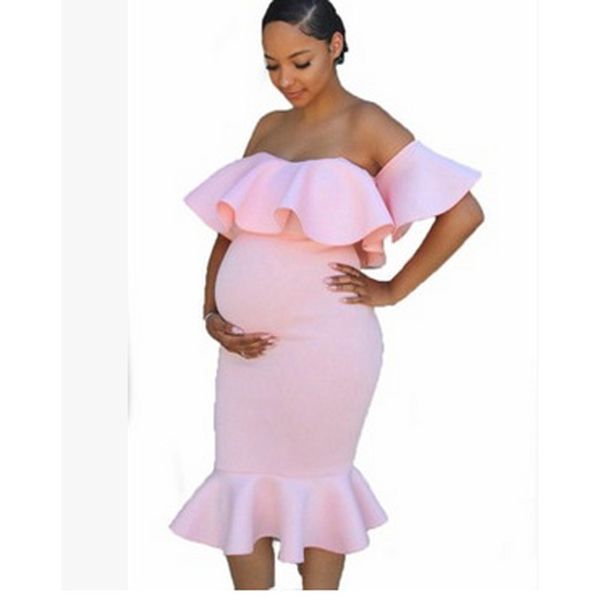 ruffles maternity pregnancy dress pgraphy props maternity clothes for p shoots pregnant dresses for plus size women b575, White
ruffles maternity pregnancy dress pgraphy props maternity clothes for p shoots pregnant dresses for plus size women b575, White
