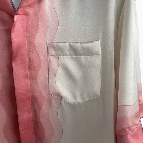 casablanca silk casual shirt men and women gradual pink flower graphic color hawaiian long sleeve, White;black
casablanca silk casual shirt men and women gradual pink flower graphic color hawaiian long sleeve, White;black