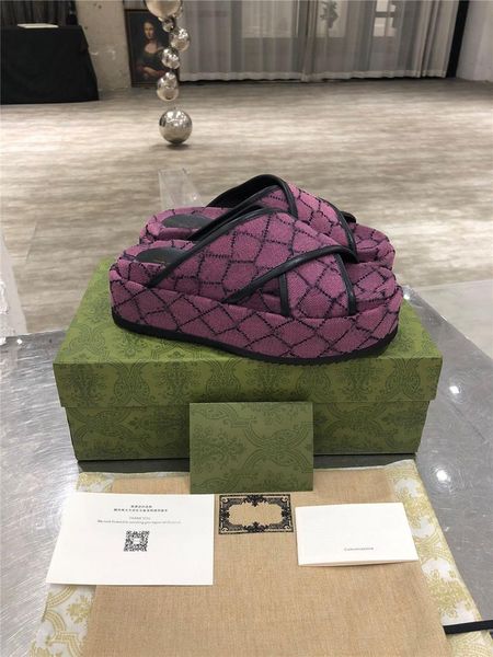 designer luxury multicolor criss cross platform slide sandals pink jacquard canvas slide sandals flip flop slipper with box dust bag, Black
designer luxury multicolor criss cross platform slide sandals pink jacquard canvas slide sandals flip flop slipper with box dust bag, Black