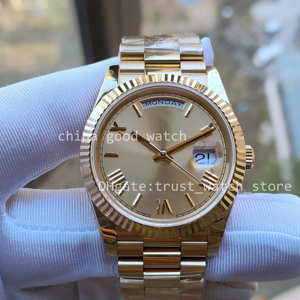 menes watch bp factory 40mm wimbledon automatic movement gold roman dial date men 904l steel strap bpf sapphire waterproof luminous wristwat, Slivery;black
menes watch bp factory 40mm wimbledon automatic movement gold roman dial date men 904l steel strap bpf sapphire waterproof luminous wristwat, Slivery;black