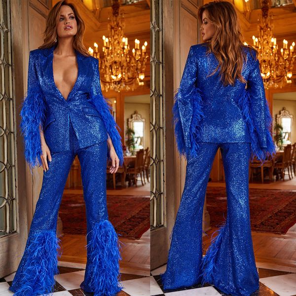 sparkly royal blue mother of the bride suits young lady formal feather sequins evening party blazer wear 2 pieces, Black;red
sparkly royal blue mother of the bride suits young lady formal feather sequins evening party blazer wear 2 pieces, Black;red