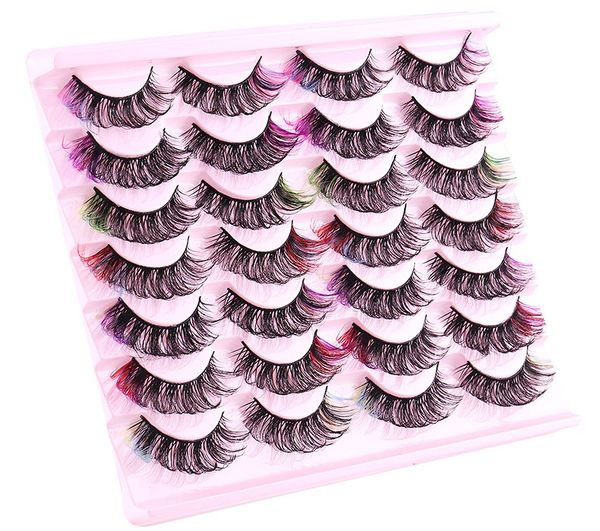 natural thick color false eyelashes d curled handmade reusable multilayer colorful 3d fake lashes extensions full strip lash eyes makeup acc
natural thick color false eyelashes d curled handmade reusable multilayer colorful 3d fake lashes extensions full strip lash eyes makeup acc