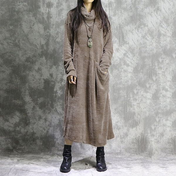 casual dresses zanzea women turtleneck long sleeve corduroy dress autumn vintage solid long sundress baggy vestido kaftan dresses 230227, Black;gray
casual dresses zanzea women turtleneck long sleeve corduroy dress autumn vintage solid long sundress baggy vestido kaftan dresses 230227, Black;gray