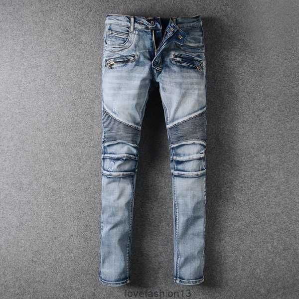 2023 mens dad jeans jeans distressed ripped slim fit motorcycle bikers denim for s fashion mans black pants pour hommes, Blue
2023 mens dad jeans jeans distressed ripped slim fit motorcycle bikers denim for s fashion mans black pants pour hommes, Blue