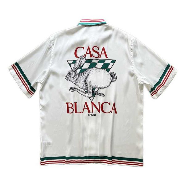 23ss new casablanca designer classic shirt english academy rabbit short sleeve shirt simple draping thin silk satin shirt hawaii loose casua, White;black
23ss new casablanca designer classic shirt english academy rabbit short sleeve shirt simple draping thin silk satin shirt hawaii loose casua, White;black