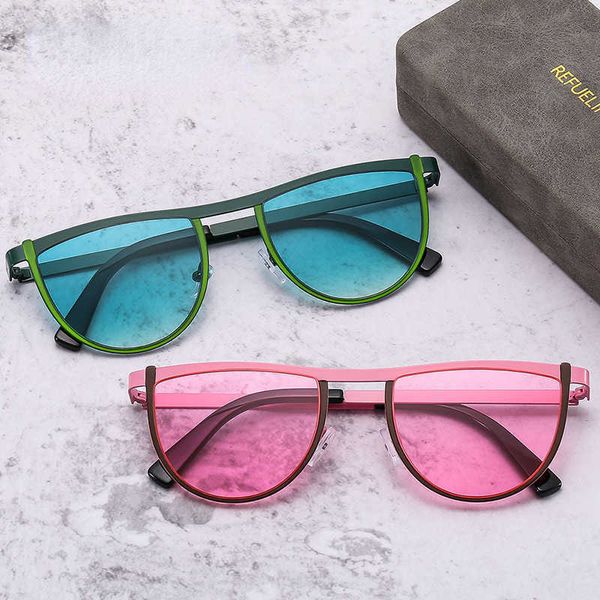 2023 new steel leather sunglasses plain street p high-grade sunglasses anti-ultraviolet sunglasses, White;black
2023 new steel leather sunglasses plain street p high-grade sunglasses anti-ultraviolet sunglasses, White;black