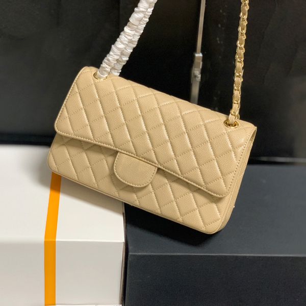 womens designer beige caviar leather quilted bag calfskin classic double flap purse gold metal hardware matelasse chain crossbody shoulder p
womens designer beige caviar leather quilted bag calfskin classic double flap purse gold metal hardware matelasse chain crossbody shoulder p