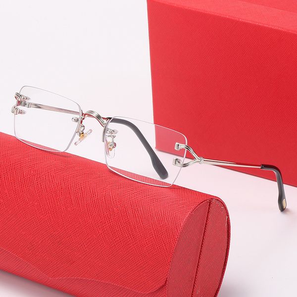 2023 fashion luxury men women retro luxury designer sunglasses rimless frame brands sun glasses fashion eyewear 2452233, White;black
2023 fashion luxury men women retro luxury designer sunglasses rimless frame brands sun glasses fashion eyewear 2452233, White;black
