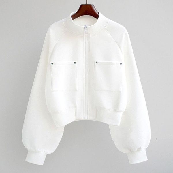 womens hoodies sweatshirts autumn trendy jackets women fashion thin baseball uniform short jacket korean style casual loose stand collar car, Black 
womens hoodies sweatshirts autumn trendy jackets women fashion thin baseball uniform short jacket korean style casual loose stand collar car, Black