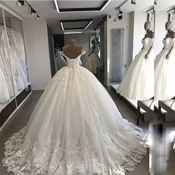 lace off shoulder princess ball gown wedding dresses for bridal sequins plus size lace up wedding dress, White
lace off shoulder princess ball gown wedding dresses for bridal sequins plus size lace up wedding dress, White