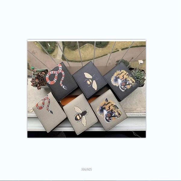 men animal short wallet leather black snake tiger bee wallets women long style luxury purse wallet card holders with gift qual291r, Red;black
men animal short wallet leather black snake tiger bee wallets women long style luxury purse wallet card holders with gift qual291r, Red;black