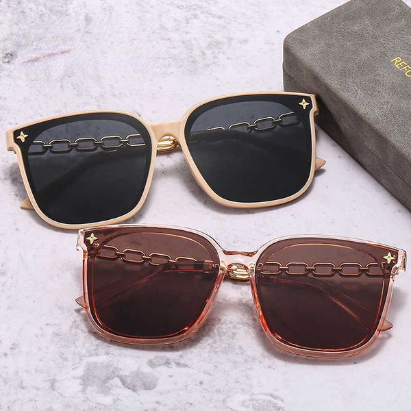 new sunglasses for women with advanced sense of ins net red sunscreen sunglasses korean version large frame thin round face tidal, White;black
new sunglasses for women with advanced sense of ins net red sunscreen sunglasses korean version large frame thin round face tidal, White;black