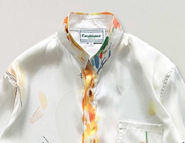 casablanca hawaii beach shirt men and women fashion color dot orange senior drape silk flower shirt personality loose thin long-sleeved, White;black
casablanca hawaii beach shirt men and women fashion color dot orange senior drape silk flower shirt personality loose thin long-sleeved, White;black