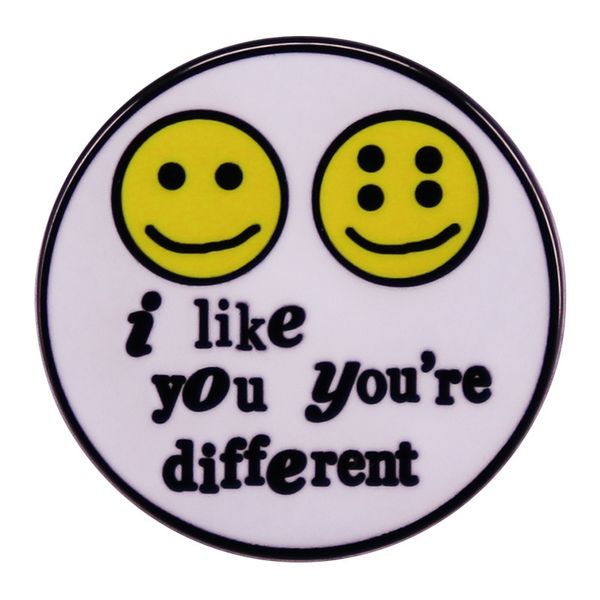 i like you you're different brooch cute anime movies games hard enamel pins collect metal cartoon brooch backpack hat bag collar lapel, Blue
i like you you're different brooch cute anime movies games hard enamel pins collect metal cartoon brooch backpack hat bag collar lapel, Blue