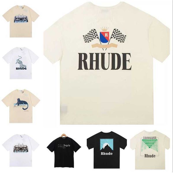 2023 rhudes t shirt designer for men womens t shirts fashion tshirt with letters casual summer short sleeve tees shirts woman clothing, White;black
2023 rhudes t shirt designer for men womens t shirts fashion tshirt with letters casual summer short sleeve tees shirts woman clothing, White;black