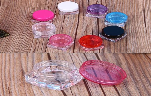 100pcslot travel cosmetic sample containers 3g plastic pot jars cosmetic container travel sample case 10 colors9779615
100pcslot travel cosmetic sample containers 3g plastic pot jars cosmetic container travel sample case 10 colors9779615