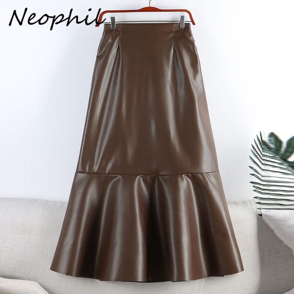 dresses neophil elegant ladies office fishtail bodycon latex skirts winter women's beige ruffles pu faux leather mermaid skirt s220804, White;black
dresses neophil elegant ladies office fishtail bodycon latex skirts winter women's beige ruffles pu faux leather mermaid skirt s220804, White;black