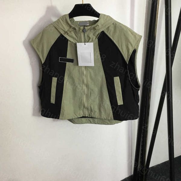 23ss womens designer clothing waistcoat casual waistcoats color matching vest hooded a-line loose vest womens clothing a1, Black;white
23ss womens designer clothing waistcoat casual waistcoats color matching vest hooded a-line loose vest womens clothing a1, Black;white