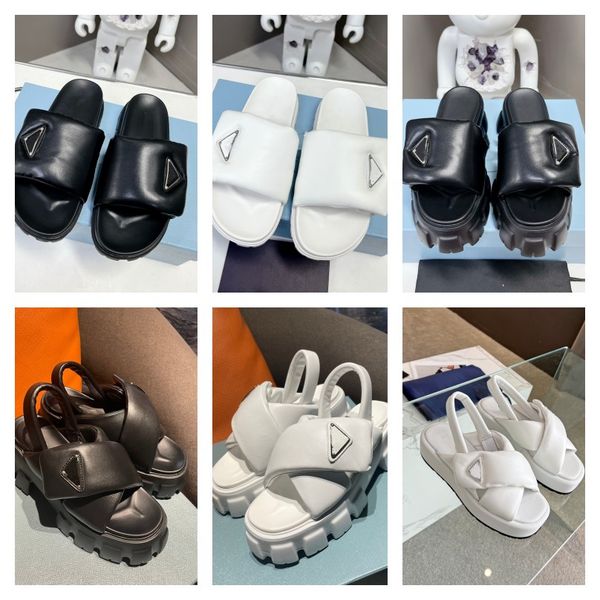 triangle logo luxurys womens monolith platform slippers monolith padded nappa leather lug sole sandals black white cross hook & loop flip fl
triangle logo luxurys womens monolith platform slippers monolith padded nappa leather lug sole sandals black white cross hook & loop flip fl