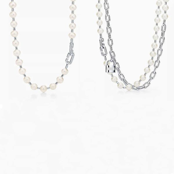 internet celebrity 2023 new tiffayffay 925 sterling silver pearl double layer luxury necklace women's tiffayffay lock head collar chain, Black
internet celebrity 2023 new tiffayffay 925 sterling silver pearl double layer luxury necklace women's tiffayffay lock head collar chain, Black