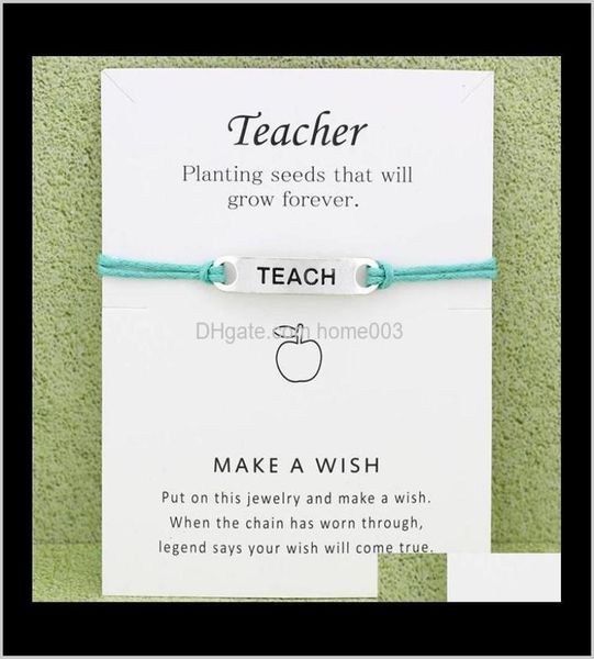 sier tone sign teach charm bracelets bangles women girls wristband adjustable friendship statement jewelry with card a382292082, Golden;silver
sier tone sign teach charm bracelets bangles women girls wristband adjustable friendship statement jewelry with card a382292082, Golden;silver