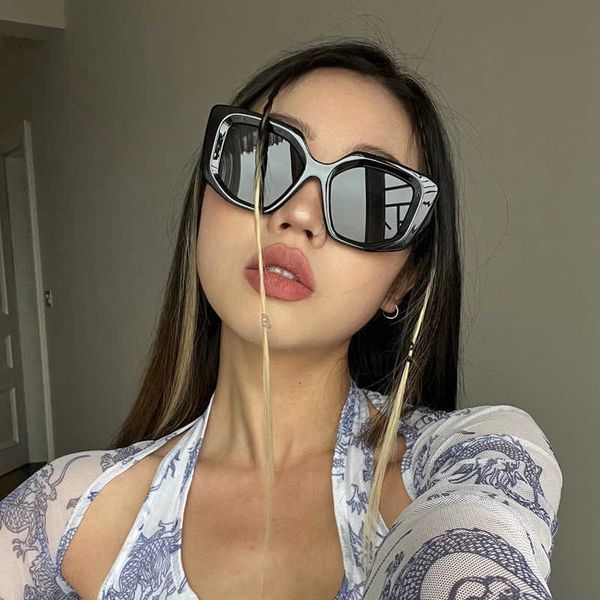 sunglasses frames 2023 new pra series girl style women's ins big frame street sconcave sunglasses, White;black
sunglasses frames 2023 new pra series girl style women's ins big frame street sconcave sunglasses, White;black