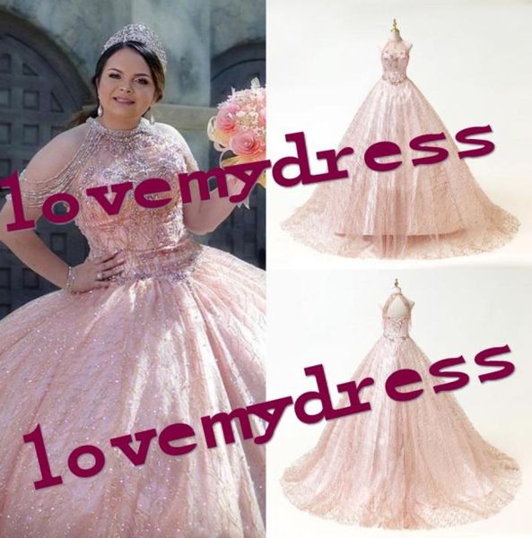 rose pink 2021 quinceanera dresses for sweet 16 girls high neck beading cold shoulder crystal bling tulle corset back ball gowns p4691887, Blue;red
rose pink 2021 quinceanera dresses for sweet 16 girls high neck beading cold shoulder crystal bling tulle corset back ball gowns p4691887, Blue;red