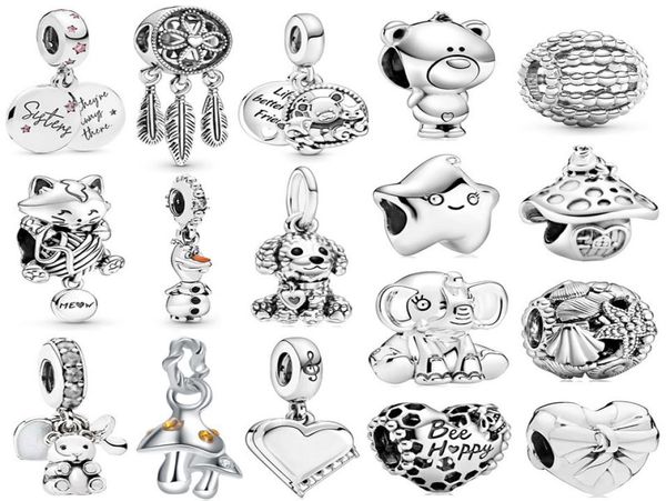 popular 925 sterling silver cute silver star cat elephant mushroom pendant for original pandora charm bracelet ladies jewelry2709801, Bronze;silver
popular 925 sterling silver cute silver star cat elephant mushroom pendant for original pandora charm bracelet ladies jewelry2709801, Bronze;silver
