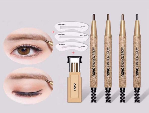 3pcset makeup waterproof eyebrow pencil with 3pcs pencil refill 3pcs eye template eye brow make up tools kits7991572
3pcset makeup waterproof eyebrow pencil with 3pcs pencil refill 3pcs eye template eye brow make up tools kits7991572