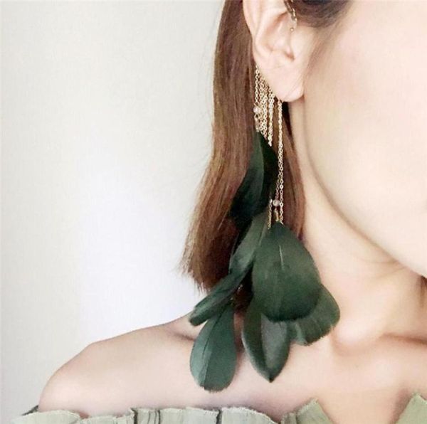 dangle chandelier trendy feather tassels cuff clip earrings ear without piercing crawlers for woman wedding engagement jewelry g6358186, Silver
dangle chandelier trendy feather tassels cuff clip earrings ear without piercing crawlers for woman wedding engagement jewelry g6358186, Silver