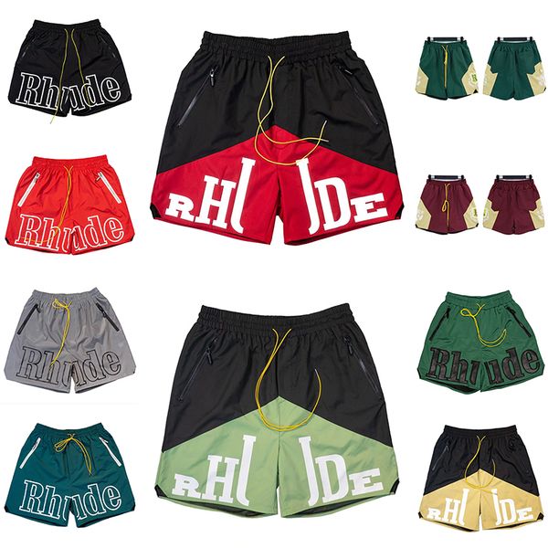shorts rhude men women designer summer fashion quick drying high1 quality streetwear trend casual hip hop beach sportswear, White;black
shorts rhude men women designer summer fashion quick drying high1 quality streetwear trend casual hip hop beach sportswear, White;black