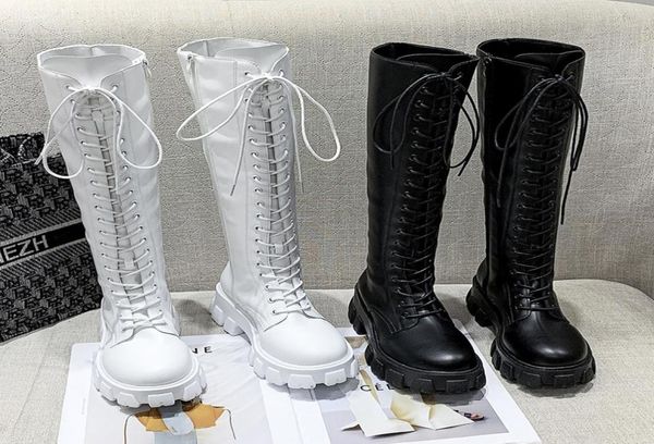 2022 new thicken winter knight boots women knee high long square heel retro lace up motorcycle boots black white botas mujer9214947
2022 new thicken winter knight boots women knee high long square heel retro lace up motorcycle boots black white botas mujer9214947
