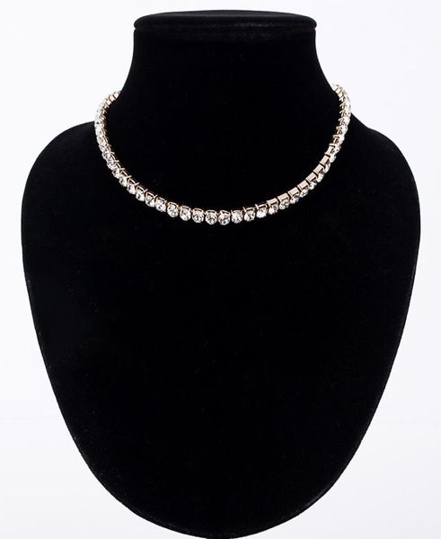 new women tennis crystal rhinestone collar necklace sliver plated chain necklaces pendants for girl wedding birthday jewelry gif7627674, Black
new women tennis crystal rhinestone collar necklace sliver plated chain necklaces pendants for girl wedding birthday jewelry gif7627674, Black