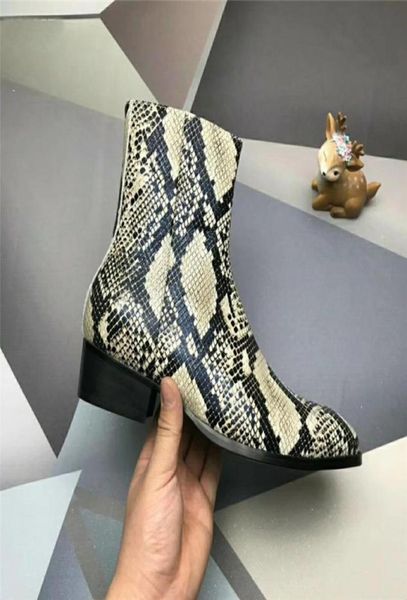 2020 trendy fashion men039s classic boots python grain cowhide gold silver western knight martin boots large size 38477770327, Black
2020 trendy fashion men039s classic boots python grain cowhide gold silver western knight martin boots large size 38477770327, Black