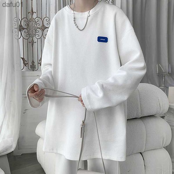 hybskr letter label men's long sleeve t-shirts fashion casual oversize o neck pullovers t shirt korean 5xl clothing l230520, White;black
hybskr letter label men's long sleeve t-shirts fashion casual oversize o neck pullovers t shirt korean 5xl clothing l230520, White;black