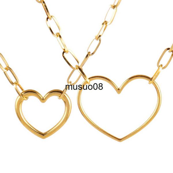 pendant necklaces 316l stainless steel necklace for women choker necklace heart clavicle chain necklaces charm heart pendant necklace jewelr, Silver
pendant necklaces 316l stainless steel necklace for women choker necklace heart clavicle chain necklaces charm heart pendant necklace jewelr, Silver