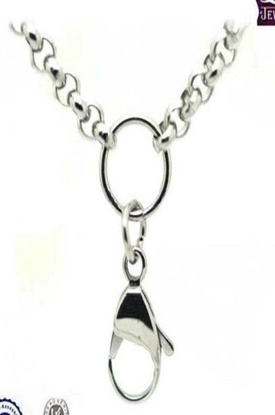 316l stainless steel 24039039 rolo chain necklace two lobster 20mm or 40mm diameter for glass floating memory charm lock4473001, Silver
316l stainless steel 24039039 rolo chain necklace two lobster 20mm or 40mm diameter for glass floating memory charm lock4473001, Silver