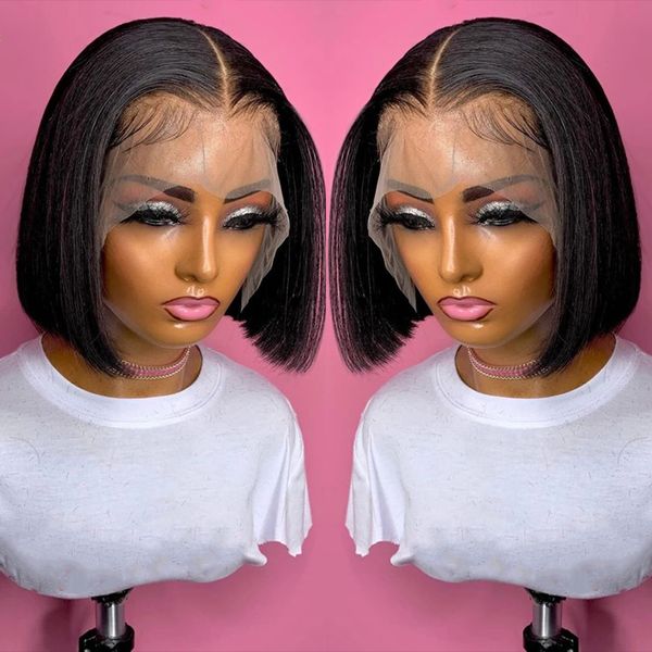 short bob wig bone straight lace front human hair wig for women pre plucked 4x4 lace closure wig brazilian lace frontal wigs, Black;brown
short bob wig bone straight lace front human hair wig for women pre plucked 4x4 lace closure wig brazilian lace frontal wigs, Black;brown